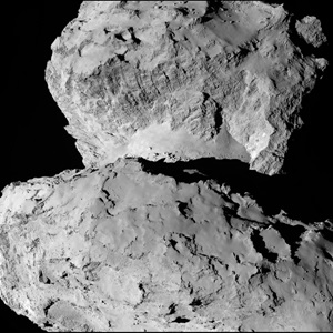 Comet 67P/Churyumov-Gerasimenko in close-up
