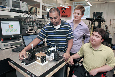 Bloodless: diabetics could check blood sugar without pinpricking their skin.