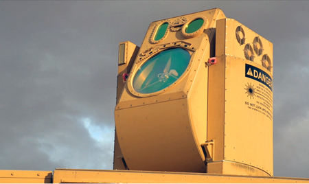 Successful testing: Boeing's High Energy Laser Mobile Demonstrator.