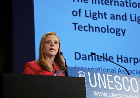 Danielle Harper of the International Association Of Physics Students.