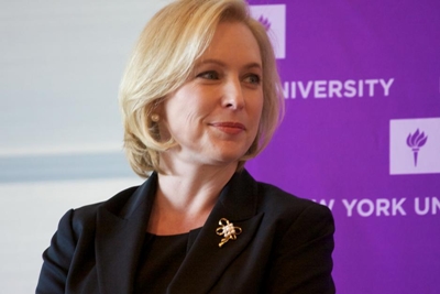 New York support: Senator Kirsten Gillibrand