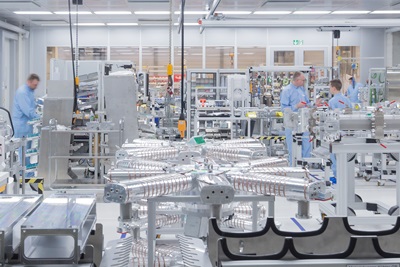 CO<sub>2</sub> laser assembly in Ditzingen