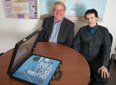 Diamond dealers: Timothy Grotjohn and Thomas Schuelke.