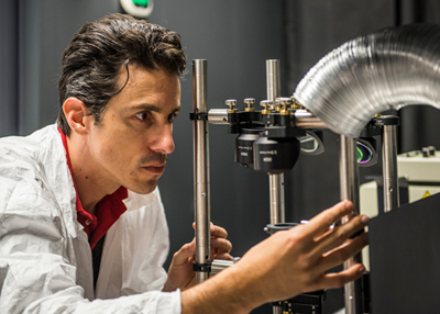 Research leader Andrea Fratalocchi from KAUST. 