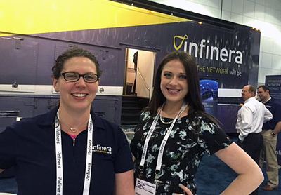 New kit: Infinera's roadshow at OFC 2015.