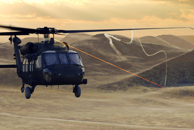 ATIRCM uses BAE Systems’ Common Missile Warning System to detect a missile.