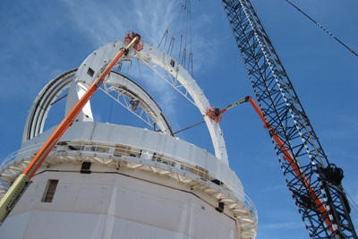 DKIST: under construction