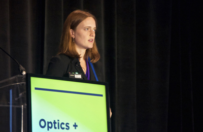 Dr. Becca Jones-Albertus, Program Manager for PV R&D in US Department of Energy.