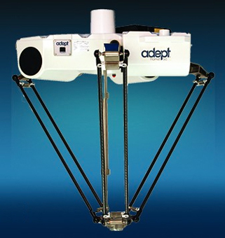 Adept’s latest industrial robot - the Hornet 565.