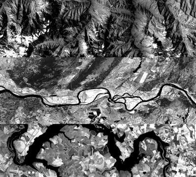 African landscapes: From the earlier Sumbandila satellite, South Africa's first.