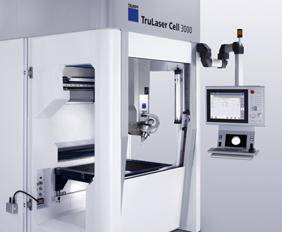 On show at ferment 2016: Trumpf’s TruLaser Cell 3000.