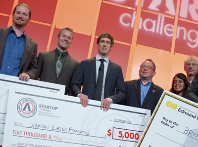 Balthasar's gift: Xarion was runner-up at SPIE's Startup Challenge in 2015.