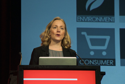 Rebecca Taylor, Senior VP at the US National Center for Manufacturing Sciences. 