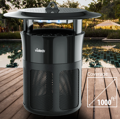 Mosquito trap: a violeds system from Seoul Viosys based on UV LEDs.