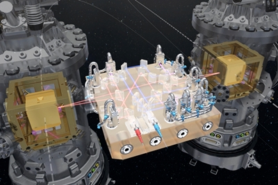 Inside LISA Pathfinder: lasers and masses