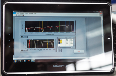 Diagnosis of illnesses is painlessly performed by optical analysis of isotopes in breath.