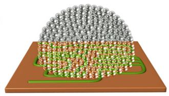 mSIL: super-resolution under a white-light optical microscope
