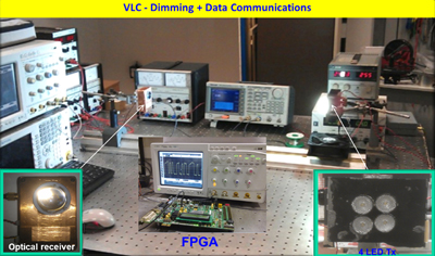 Northumbria’s Agilent-sponsored Photonic Research Laboratory.