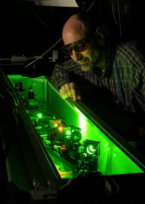 NIST researcher Ted Heilweil