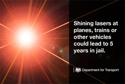 UK Government warning: culprits face jail and/or unlimited fines.