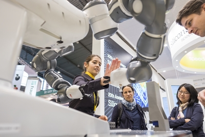 Cognex at the Vision show in Stuttgart