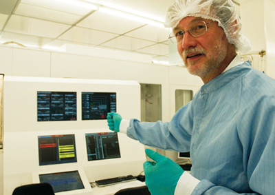 Oslo's Bengt Svensson is producing novel solar cells from nano-materials.