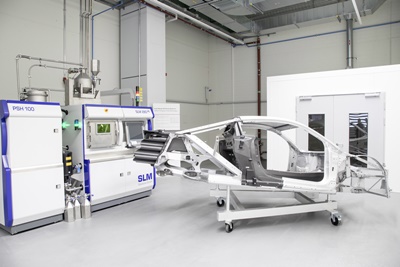 Audi's SLM equipment