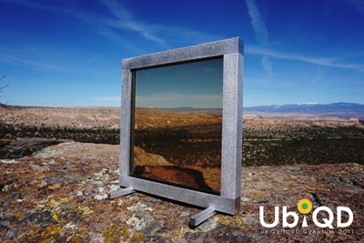 Power tint: UbiQD's solar window prototype