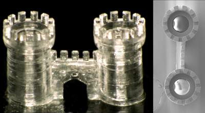 Micrometer accuracy: Complex, high-precision structures are possible.