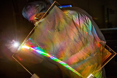 Anti-reflection-coated GDS