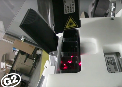 In action: 3D inspection system from G2 Technologies.