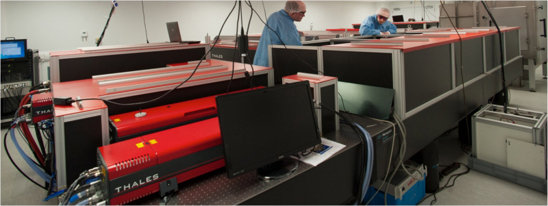 SUPA powerful: SCAPA's new 350TW laser system. 