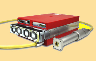 SPI Lasers' 100W redENERGY pulsed fiber laser.