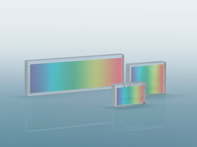 Pulse compression gratings