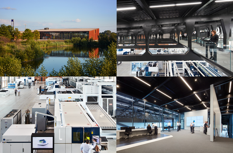 Trump's new factory technology center in Chicago designed by Berlin-based architecture firm Barkow Leibinger.