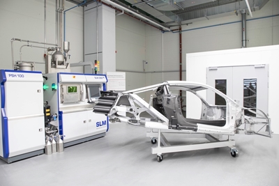 SLM280 machine at Audi