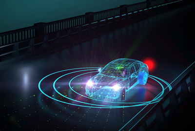 Beep beep! Osram IR pulsed lasers at 905 nm are used in many LIDAR applications.