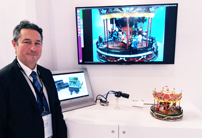 Arnaud Destruels, Marketing and Marcomms Manager Europe for Sony ISS. 