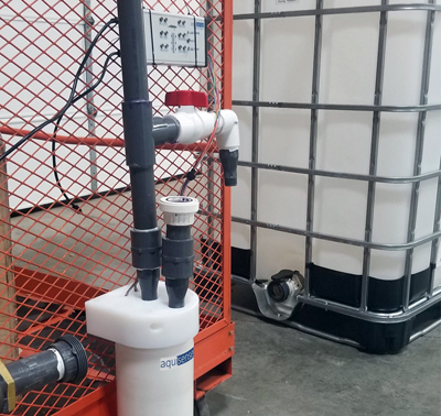 Portable, potable: AquiSense's UV LED disinfection technology.