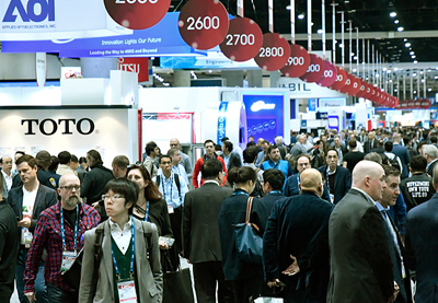 Aisles were packed at this week's OFC expo in San Diego.