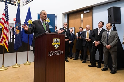 Senator Schumer visits LLE