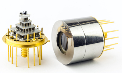 System works by works by gathering small traces of bacteria then detecting them by laser.