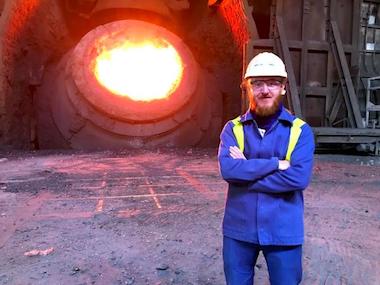 Szymon Kubal at Tata Steel Port Talbot