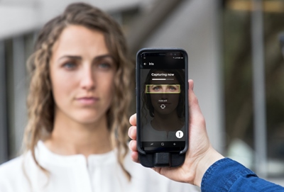 Smart phone iris scans